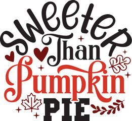 Sweeter Than Pumpkin Pie
