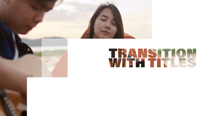 Transition with Titles