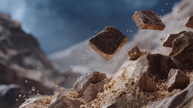 Industrial strain force deformation scene showing materials reacting to heavy load, emphasizing strength testing, safety evaluation, and engineering precision. cinematic color correction, natural