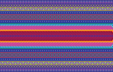 Seamless Ikat Pattern. Abstract background for textile design, wallpaper, surface textures, wrapping paper.Ikat pattern seamless background tile