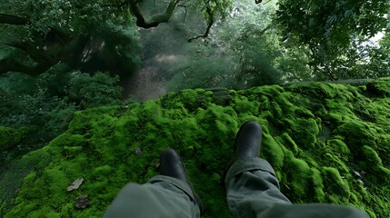 Nature-inspired visual concepts exploring seasons, sustainability, eco lifestyle, and mindfulness through immersive perspectives and diverse artistic styles.