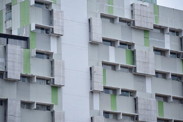 High-rise building architecture. High-rise buildings