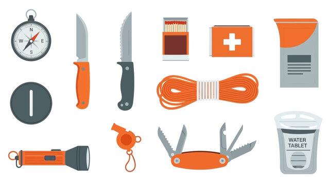 Essential survival gear and emergency preparedness kit items 1.