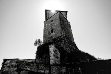 Castello della Porta, Frontone. Provincia di Pesaro Urbino, Marche. Italia