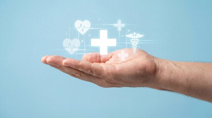 Medical healthcare and treatment concept with doctor, hospital, patient, wellness, health, medicine, healthcare system, professional medical services