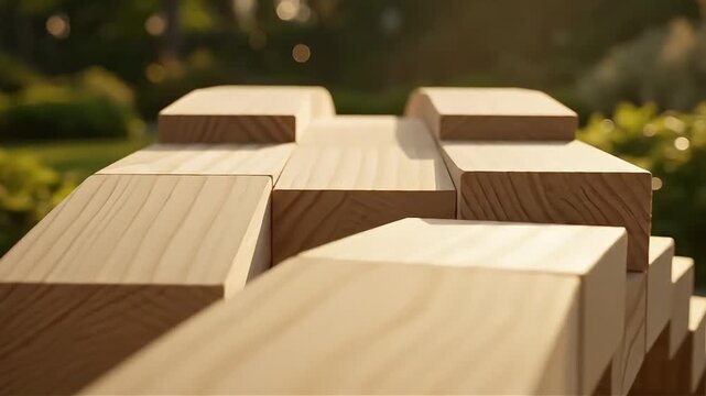 Wooden Tic Tac Toe Game Board Close Up Slow Motion Stock Video Footage for Business Strategy Puzzle Challenge Success Concept Backgrounds