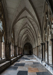 Porch the Great Cloister of Westminster Abbey in London