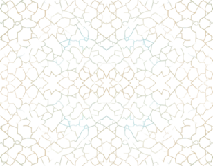 Abstract geometric pattern isolated on transparent background isolated on transparent background