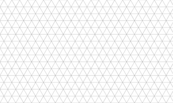 Equilateral Triangle Grid Seamless Tessellated Geometric Pattern for Design and Education