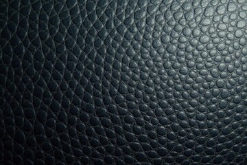 Gray and black stitched leather background Subtle texture , close-up, macro, fabric