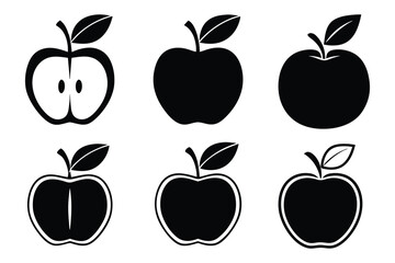 Apple Harvest Vector Silhouette Bundle