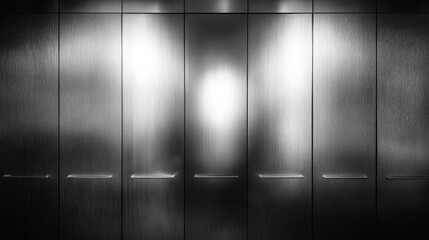 Matte black anodized aluminum panel with subtle light reflections and a brushed texture