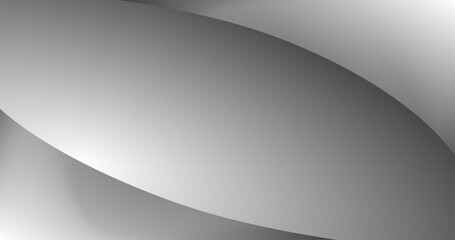 Abstract background with grey curve mesh in Mono tone for Copy Space