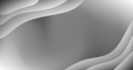 Copy Space Background with Fluid Mesh Different shades and thickness Abstract pattern Mono Tone