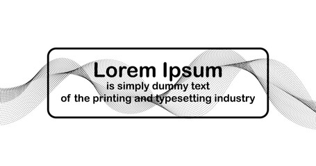 Abstract background Black and White style for business tech presentations Template