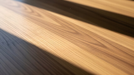 Close-up view of natural wood grain texture