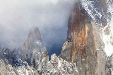 View of Los Glaciares National Park, El Chalten,Patagonia, Argentina.