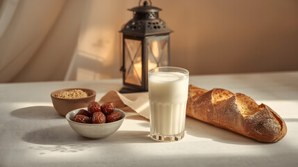 Traditional Iftar Table Setting