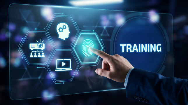 Professional Training Employee Development Concept For Business - Powered by Adobe