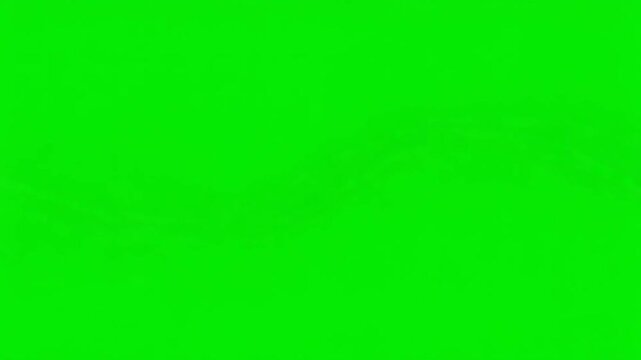 Abstract light wavy patterns on green