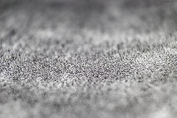 Abstract Grey Blue Textile Bokeh Background