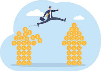 Illustrating of business concept, eps 10