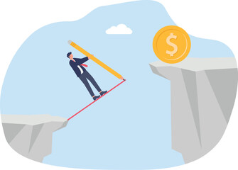 Illustrating of business concept, eps 10