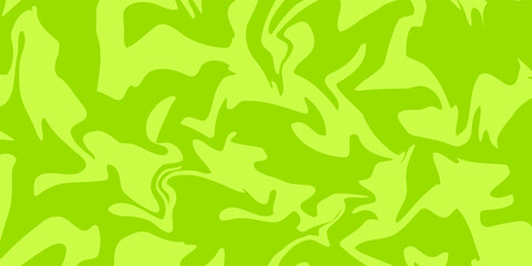 Fototapeta premium Abstract green background with hypnotic wavy lines pattern. Fresh and natural background. vector eps 10.