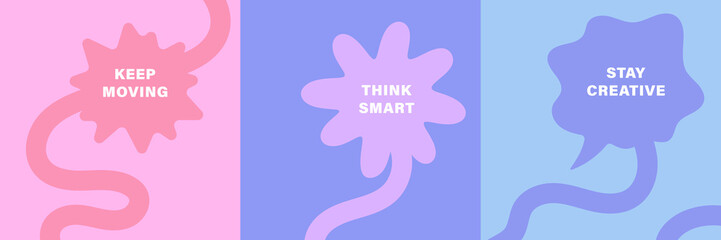 Vibrant abstract poster with flowing shapes in warm colors featuring colorful, fluid wavy lines for a dynamic, modern feel, motivational design typography for creative wall art