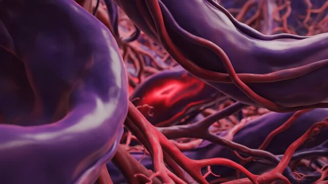 Blood Vessels and Cell Detail