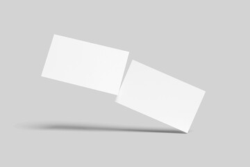 Blank Business Card Mockup 