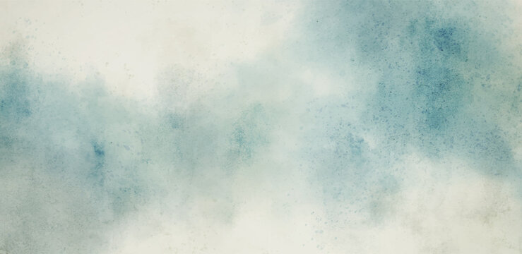 Abstract watercolor art background template. teal green blue watercolor backdrop empty space for text, banner, presentation or product display graphic design