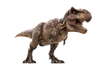 t rex dinosaur figurine roaring with detailed texture and fearsome look