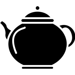 Obraz premium Tea kettle Icon