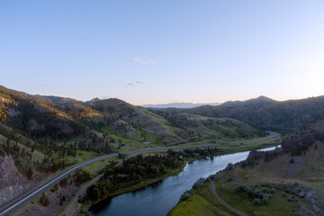 Tower Rock State Park, Montana in June