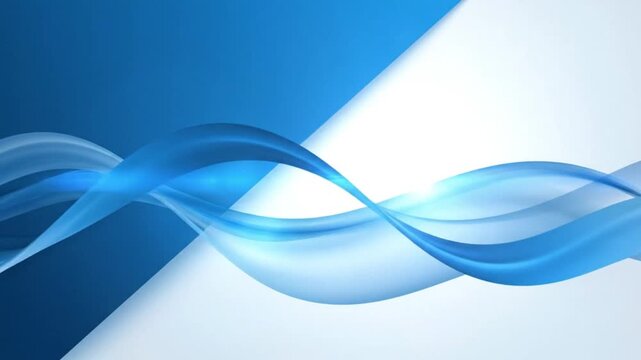 Blue diagonal background with abstract soft curves and gradients creating a modern and dynamic design effect