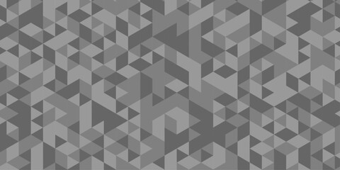 Overlap random vector element modern diamond triangle mosaic paper black and gray low polygon web brochure layer space texture background.