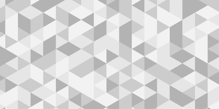 Abstract Overlap random vector paper element. modern overlay diamond triangle mosaic white and gray low polygon web brochure layer space texture background.