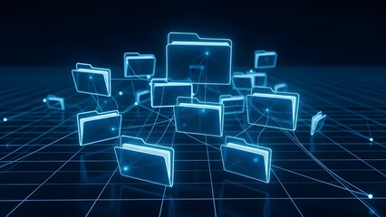 Digital lighting file storage and cloud data system