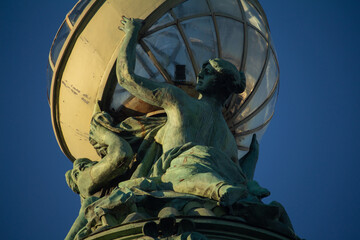 Saint-Petersburg in daylight at winter Russia