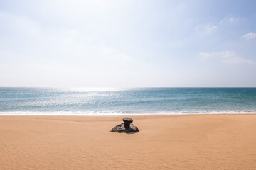 Scenery of Shanshui Beach at Magong City in Penghu County, Taiwan