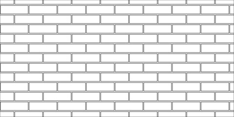 Pavement brick wall seamless mosaic stone concrete wall surface tiles. subway vector block rock white brick wall texture background.