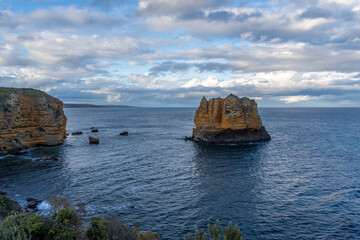 Eagle Rock Lookout at Aireys Inlet on the Great Ocean Road, Australia