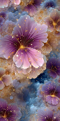 fractal flower background