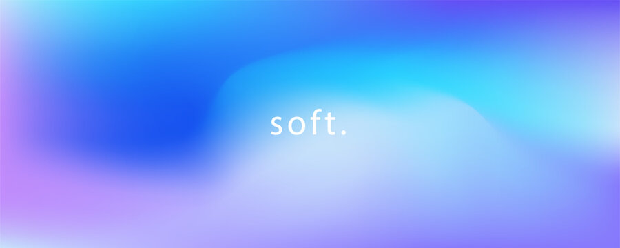 Abstract blue and purple pastel summer colored gradation texture background