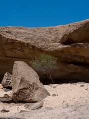 Worth seeing: the Vogelfederberg rock formation in the Erongo region of Namib-Naukluft National Park.