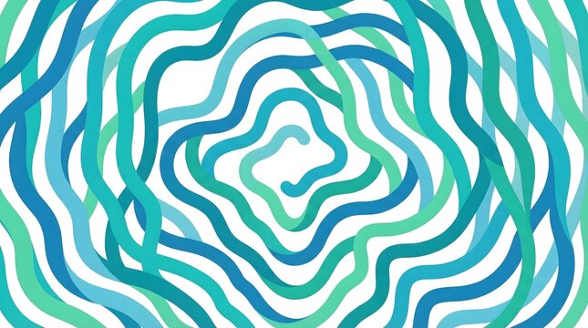 Abstract fluid wave pattern background with flowing green and blue lines,minimalistic modern design for branding,websites,packaging,creative posters or presentation templates - Powered by Adobe