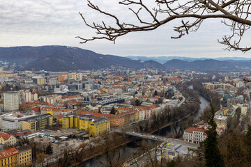 View of the City of Graz, Austria