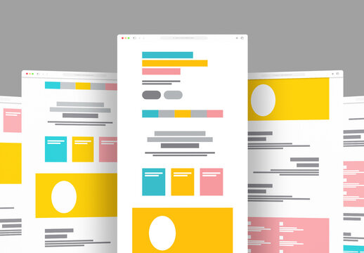 Ecommerce Website Wireframe
