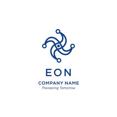 Obraz premium EON Company Logo Design Element.